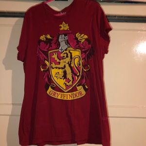 Harry Potter gryffindor top size 2X